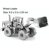 3D Metal Assembly Model Engineering Vehicle Series DIY Puzzel Speelgoed  Stijl: Loader