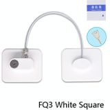 2 PCS Child Safety Lock High-Rise Protective Lock  Colour: FQ3 White Square