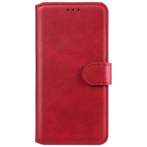 For iPhone 12 Classic Calf Texture PU + TPU Horizontal Flip Leather Case  with Holder & Card Slots & Wallet(Red)