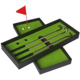 Golf mini putting mat rechter push Rod trainer  grootte: 24.5 x 10.5 x 3 5 cm