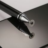 Universal 2 in 1 Multifunction Round Thin Tip Capacitive Touch Screen Stylus Pen  For iPhone  iPad  Samsung  and Other Capacitive Touch Screen Smartphones or Tablet PC(Black)