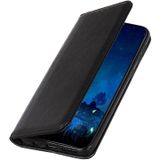For Nokia XR20 5G Magnetic Crazy Horse Texture Horizontal Flip Leather Case with Holder & Card Slots & Wallet(Black)