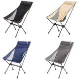 Outdoor Camping Aluminium Legering Draagbare Opvouwbare Strandstoel  Kleur: Zonder Pocket (Khaki)