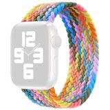 Metal Head Braided Nylon Replacement Watchbands  Size: L 165mm For Apple Watch Series 6 & SE & 5 & 4 44mm / 3 & 2 & 1 42mm(Heartbeat Purple)