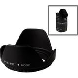 62mm Lens Hood for Cameras(Screw Mount)(Black)