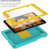 Voor iPad mini 1/2/3/4/5 EVA + PC schokbestendige tablethoes met waterdicht frame (Glacier Green)