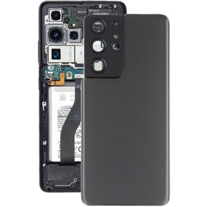 Batterij Achterklep met Camera Lens Cover voor Samsung Galaxy S21 Ultra 5G