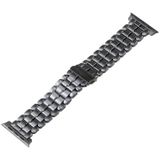 Voor Apple Watch 38 mm vijf kralen titanium stalen horlogeband