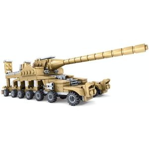 KAZI militaire Super Tanks bouwstenen 16 in 1 Sets leger bakstenen Model Brinquedos speelgoed  leeftijd: 6 jaar oude boven