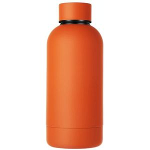 Double Stainless Steel Insulation Cup 350ml Mini Cup(Cinnabar Orange)
