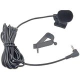 ZJ015MR Mono 3.5mm Angle Head Plug Car Navigation DVD External Paste Microphone  Length: 3m