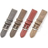 22mm Small Broken Texture Cowhide Strap Suitable For Huawei Watch(Red )