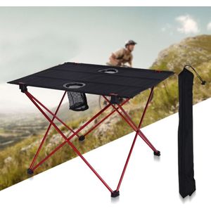 Outdoor Camping Portable Light Folding Table Oxford Cloth Aviation Aluminum Picnic Barbecue Table