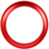 Car Engine Start Key Push Button Ring Trim Aluminum Alloy Sticker Decoration for Mazda(Red)