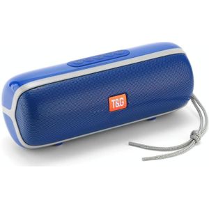 T&G TG183 TWS Mini Wireless Bluetooth Speaker  Supports AUX / USB 2.0 / FM / 32GB TF Card or Micro SD Card(Blue)