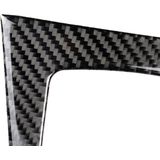 Car Carbon Fiber Tricolor Gear Panel Decorative Sticker for BMW X5 2008-2013 / X6 2009-2014  Low-level Configuration Left Drive
