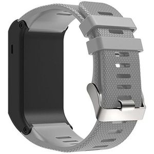 Silicone Sport Wrist Strap for Garmin Vivoactive HR (Grey)