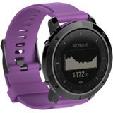 Silicone Replacement Wrist Strap for SUUNTO Traverse (Purple)