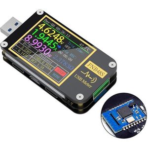 FNIRSI FNB48S USB-spanningsampèremeter Multifunctionele snellaadtester  specificatie: Bluetooth