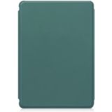 Voor Samsung Galaxy Tab S9 360 Rotatie Transparant Smart Leather Case met toetsenbord