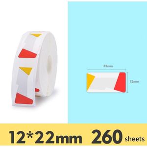 Thermal Label Paper Commodity Price Label Household Label Sticker for NIIMBOT D11(Color Square)