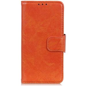 For Samsung Galaxy Note 20 Pro Nappa Texture Horizontal Flip Leather Case with Holder & Card Slots & Wallet(Orange)