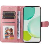 Voor Huawei nova 11i / Maimang 20 5G / Enjoy 60 Pro Classic Calf Texture Flip Leather Phone Case (Rose Gold)