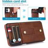 Voor Samsung Galaxy A53 5G polsband Standstand Wallet Lederen telefoonhoesje