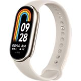 Originele Xiaomi Mi Band 8 1 62 inch AMOLED-scherm 5ATM waterdicht smartwatch  ondersteuning voor bloedzuurstof / hartslagmeter (licht goud)