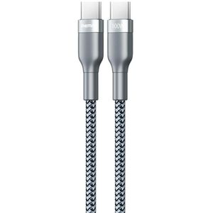 REMAX RC-174C PD 100W USB-C / Type-C to USB-C / Type-C Sury 2 Fast Charging Data Cable  Cable Length: 1m (Silver)
