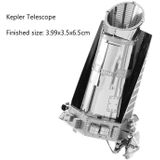 3 PCS 3D Metal Assembly Model DIY Puzzel  Stijl: Kepler Telescoop