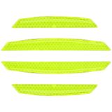 4 PCS Universal Car Door Anti-collision Strip Protection Guards Trims Stickers (Green)