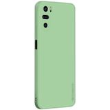 For Xiaomi Redmi K40 / K40 Pro / K40 Pro+/Poco F3/ Mi 11i / Mi 11X PINWUYO Touching Series Liquid Silicone TPU Shockproof Case(Green)