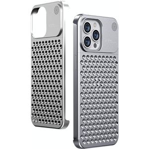 Voor iPhone 15 Pro aromatherapie aluminium koeling telefoonhoesje