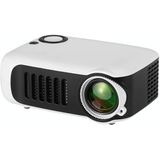 TRANSJEE A2000 320x240P 1000 ANSI Lumens Mini Home Theater HD Digital Projector  Plug Type: EU Plug(White)