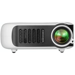 TRANSJEE A2000 320x240P 1000 ANSI Lumens Mini Home Theater HD Digital Projector  Plug Type: EU Plug(White)