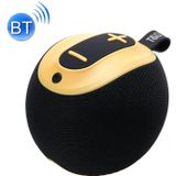 T&G TG623 TWS Portable Wireless Speaker Outdoor Waterproof Subwoofer 3D Stereo Support FM / TF Card(Yellow)