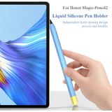 Contrasterende kleurenreeks vloeibare siliconen beschermkoffer voor Honor Magic Pencil 2