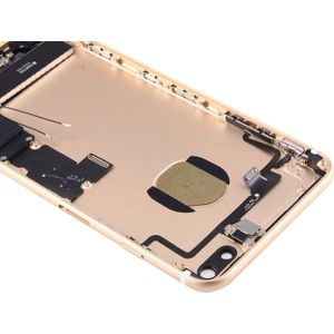 for iPhone 7 Plus Battery Back Cover Assembly with Card Tray(Gold)