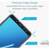 10 PCS for Galaxy A8 (2018) 0.26mm 9H Surface Hardness 2.5D Curved Edge Tempered Glass Screen Protector