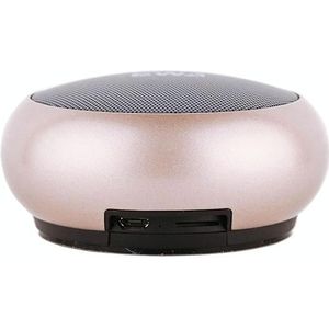 EWA A110 IPX5 Waterproof Portable Mini Metal Wireless Bluetooth Speaker Supports 3.5mm Audio & 32GB TF Card & Calls(Gold)