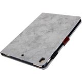 For iPad Mini (2019) Business Style Horizontal Flip Leather Case  with Holder & Card Slot & Photo Frame & Sleep / Wake-up Function(Grey)