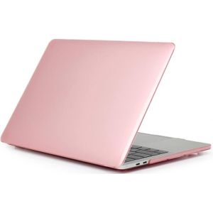 ENKAY Hat-Prince 3 in 1 For MacBook Pro 13 inch A2289 / A2251 (2020) Crystal Hard Shell Protective Case + Europe Version Ultra-thin TPU Keyboard Protector Cover + Anti-dust Plugs Set(Pink)