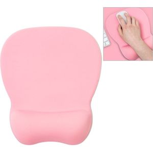 MONTIAN MF-01 Oval Slow Rebound Memory Cotton Soft Bracer Mouse Pad(Pink)