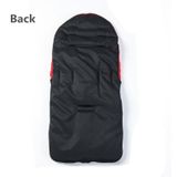 Winter and Autumn Baby Stroller Sleeping Bag Waterproof Stroller Foot Cover(White)