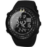 Syneke 8209 Multifunctionele sporten Zwemmen Waterdicht Lichtgevend Alarm Mannen Elektronisch Horloge