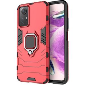 Voor Xiaomi Redmi Note 12S 4G magnetische ringhouder PC + TPU telefoonhoes