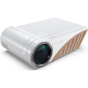 S6 1280x720 5500 Lumens Portable Home Theater LED HD Digital Projector(White)