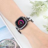 Voor Fitbit Versa 3 / Sense Pearl Bracelet horlogeband