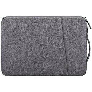 ND01D Felt Sleeve Protective Case Carrying Bag for 14.1 inch Laptop(Dark Grey)